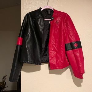 Suicide squad leather jacket